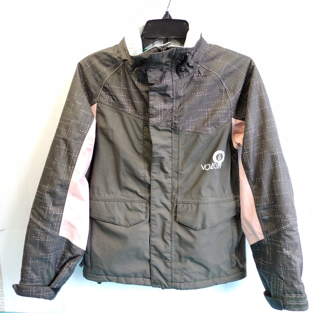 Volcom Womens Thermonite Vented Full Zip Jacket Mesh Lined XS